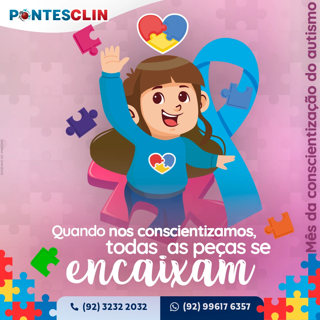 ABRIL é o MÊS DE CONSCIENTIZAÇÃO DO AUTISMO