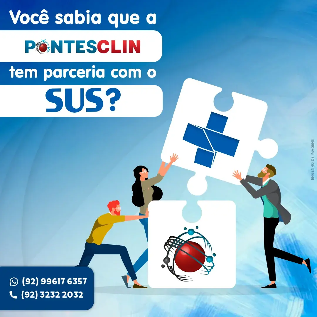 Você sabia que a Pontesclin tem parceria com o SUS