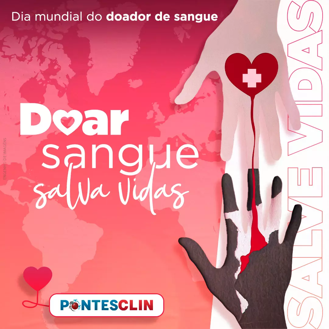 Doar sangue salva vidas