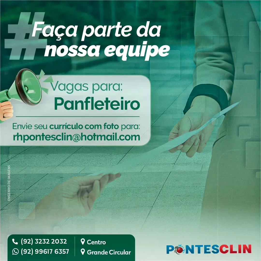 Faça parte da nossa equipe